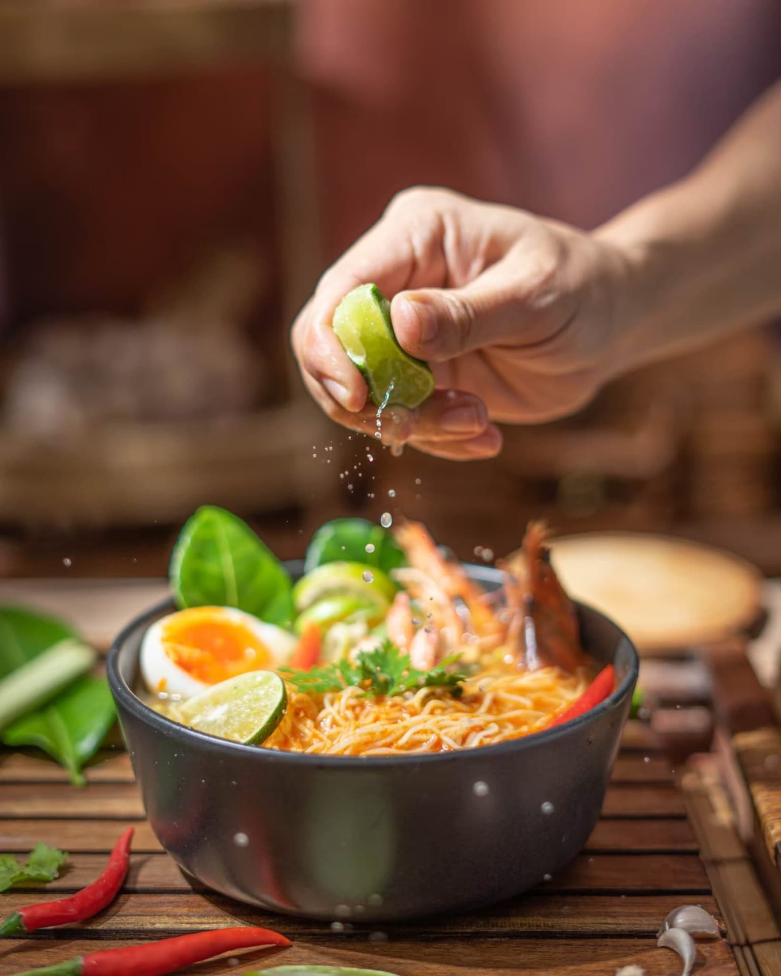 冬阴功虾面